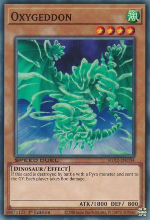 Oxygeddon (SGX2-ENC04) - Speed Duel GX: Midterm Paradox 1st Edition