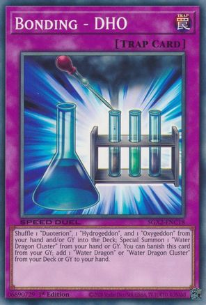 Bonding - DHO (SGX2-ENC18) - Speed Duel GX: Midterm Paradox 1st Edition