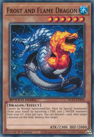 Frost and Flame Dragon (SGX2-ENE04) - Speed Duel GX: Midterm Paradox 1st Edition