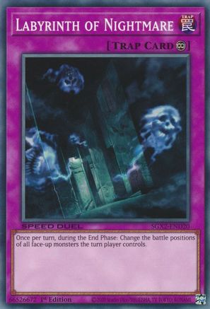 Labyrinth of Nightmare (SGX2-END20) - Speed Duel GX: Midterm Paradox 1st Edition