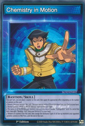 Chemistry in Motion (SGX2-ENS02) - Speed Duel GX: Midterm Paradox 1st Edition