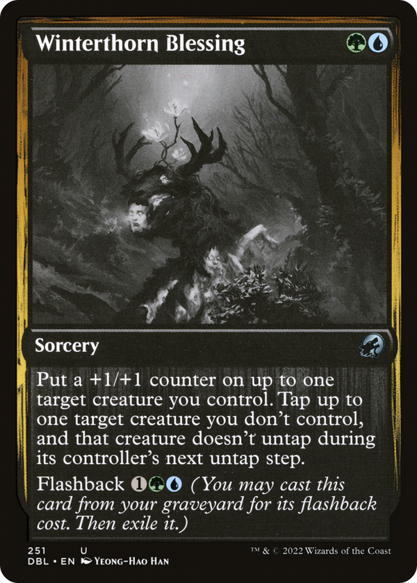 Winterthorn Blessing (DBL-251) - Innistrad: Double Feature Foil