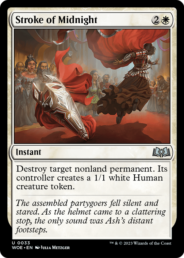 Stroke of Midnight (WOE-033) - Wilds of Eldraine Foil