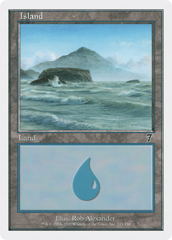 Island (7ED-333) - 7th Edition