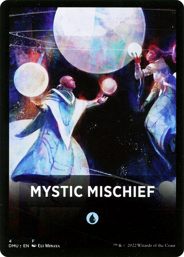 Mystic Mischief (FDMU-004) - Dominaria United Jumpstart Front Cards Foil
