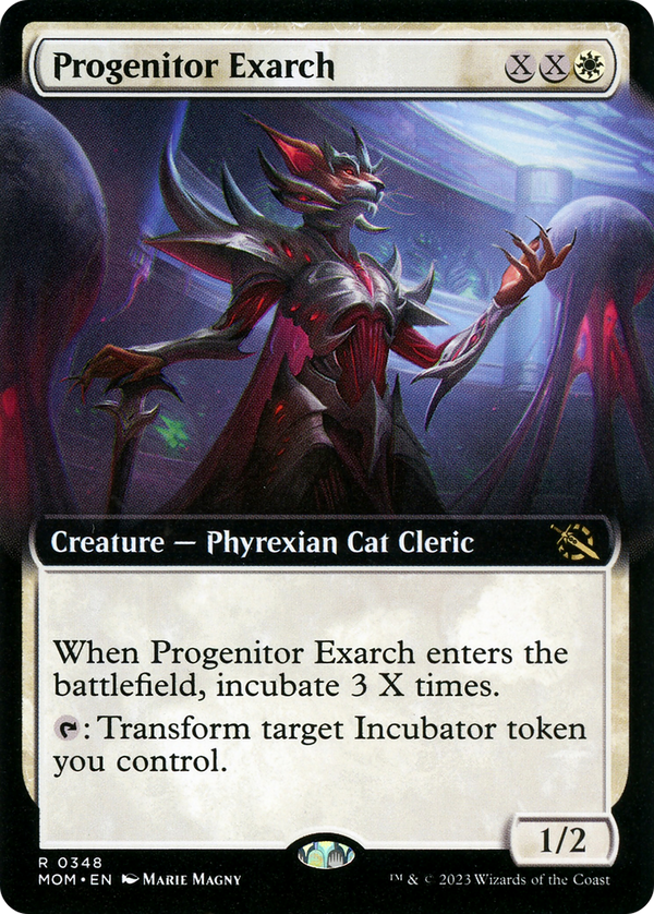 Progenitor Exarch (Extended Art) (MOM-348) - March of the Machine: (Extended Art)