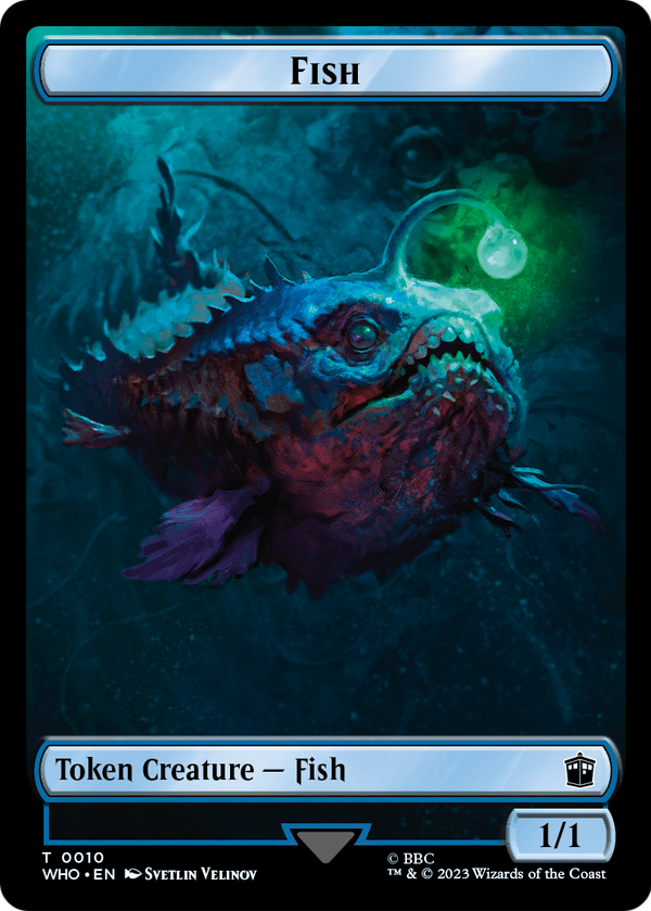 Fish (TWHO-010) - Doctor Who Tokens Foil