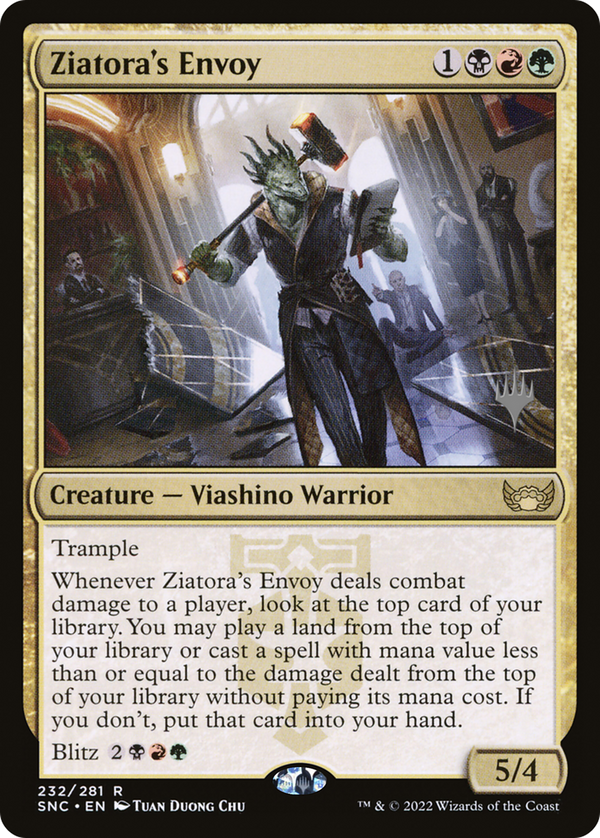 Ziatora's Envoy (PPSNC-232) - Streets of New Capenna Promos