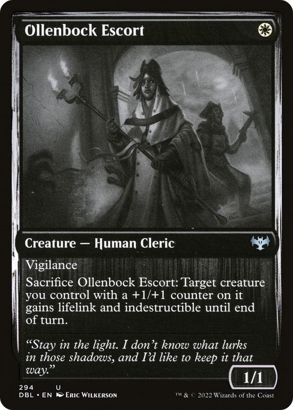 Ollenbock Escort (DBL-294) - Innistrad: Double Feature Foil
