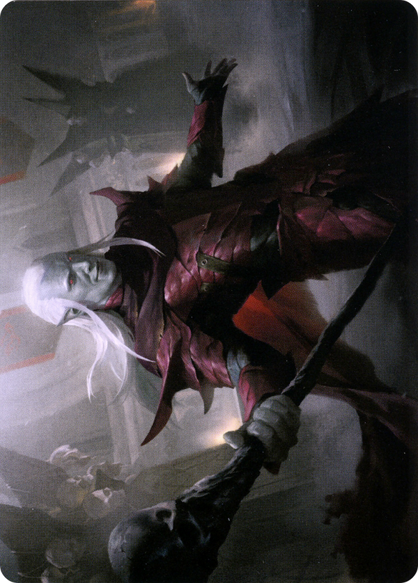 Baeloth Barrityl, Entertainer // Baeloth Barrityl, Entertainer (ACLB-033) - Battle for Baldur's Gate Art Series (Borderless) Foil