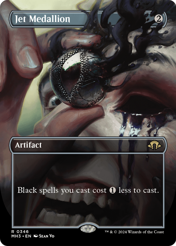 Jet Medallion (Borderless) (MH3-346) - Modern Horizons 3