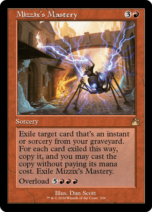 Mizzix's Mastery (Retro Frame) (RVR-339) - Ravnica Remastered Foil
