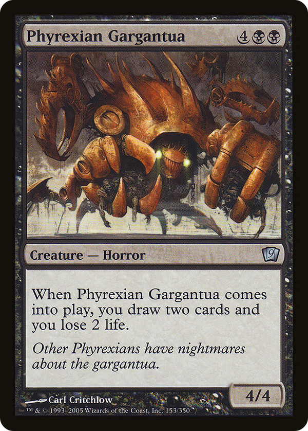Phyrexian Gargantua (9ED-153) - 9th Edition Foil