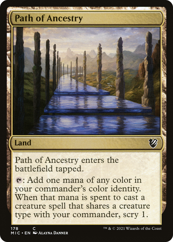 Path of Ancestry (MIC-178) - Midnight Hunt Commander