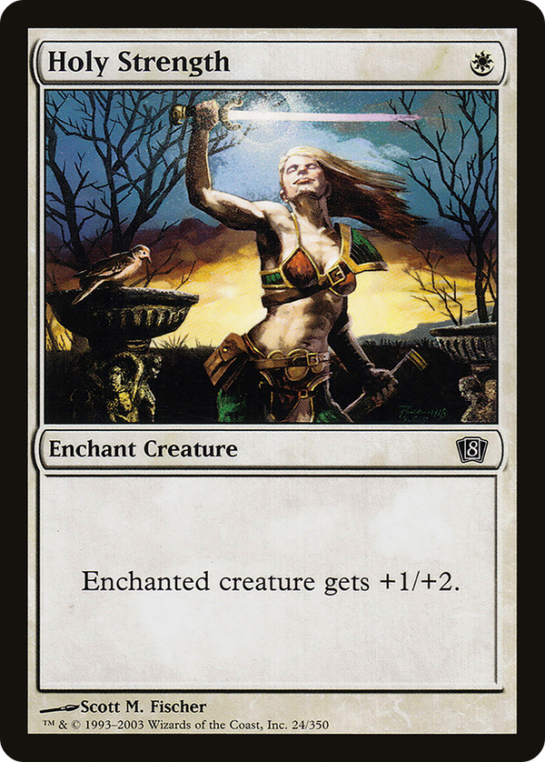 Holy Strength (8ED-024) - 8th Edition