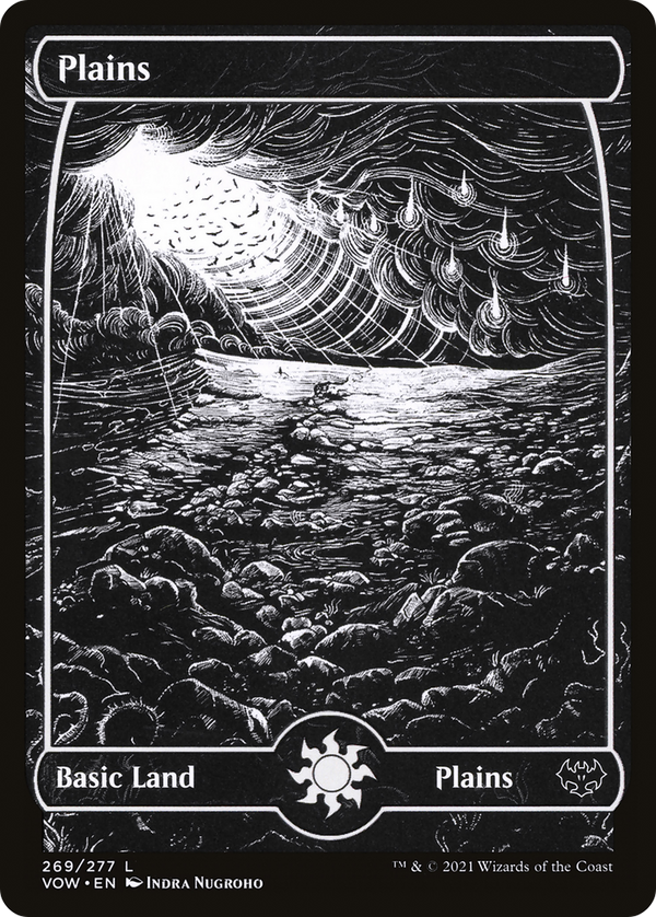 Plains (269) (VOW-269) - Innistrad: Crimson Vow: (Showcase)