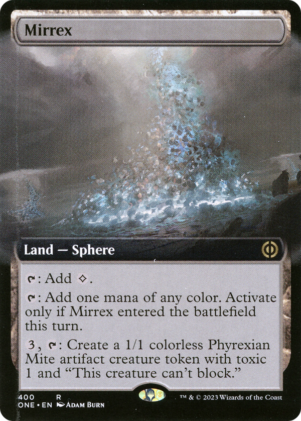 Mirrex (Extended Art) (ONE-400) - Phyrexia: All Will Be One: (Extended Art)