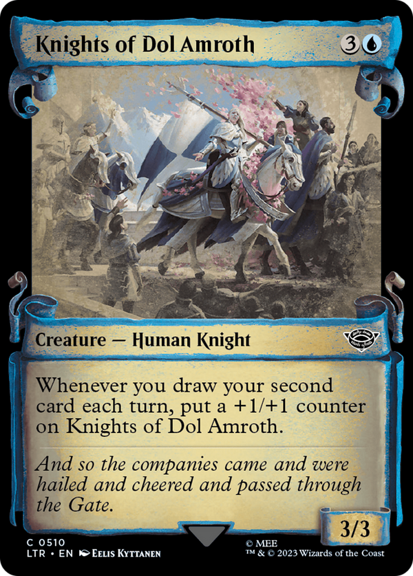 Knights of Dol Amroth (Showcase Scrolls) (LTR-510) - The Lord of the Rings: Tales of Middle-earth: (Showcase)