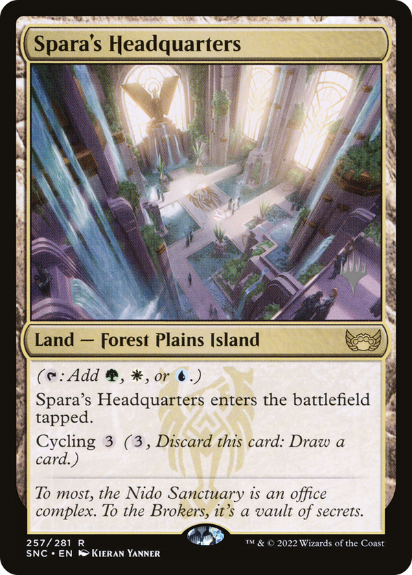 Spara's Headquarters (PPSNC-257) - Streets of New Capenna Promos Foil