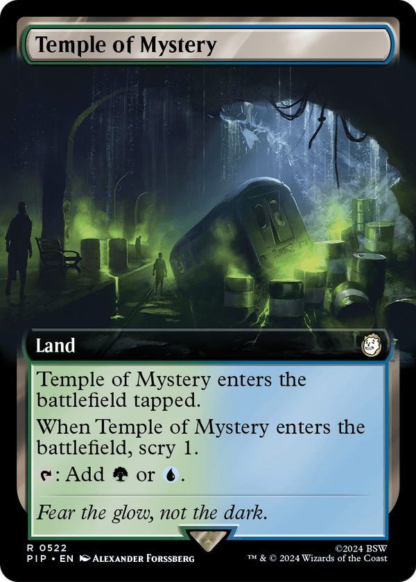 Temple of Mystery (Extended Art) (PIP-522) - Fallout: (Extended Art) Foil
