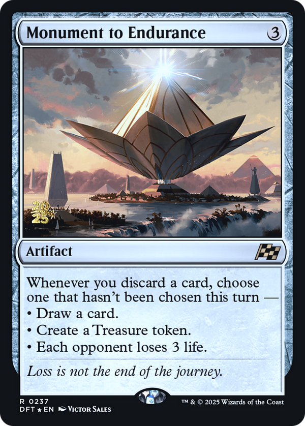 Monument to Endurance (PRE-237) - Prerelease Cards Foil