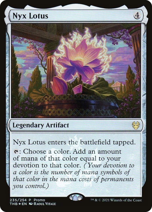 Nyx Lotus (MEDIA-235) - Theros Beyond Death Promos Foil