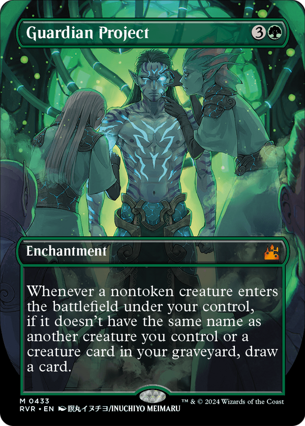 Guardian Project (Anime Borderless) (RVR-433) - Ravnica Remastered Foil