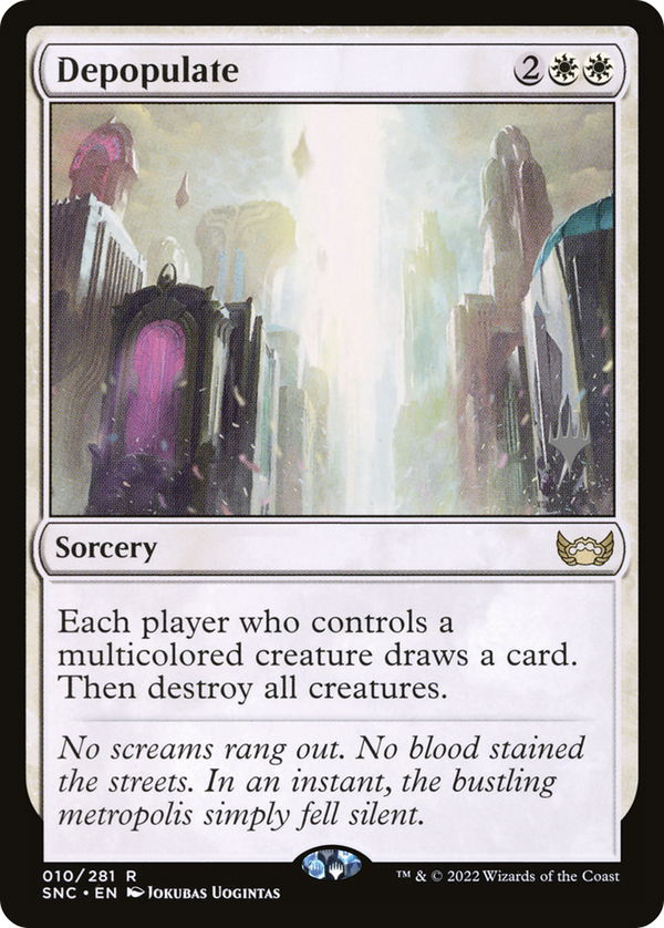Depopulate (PPSNC-010) - Streets of New Capenna Promos