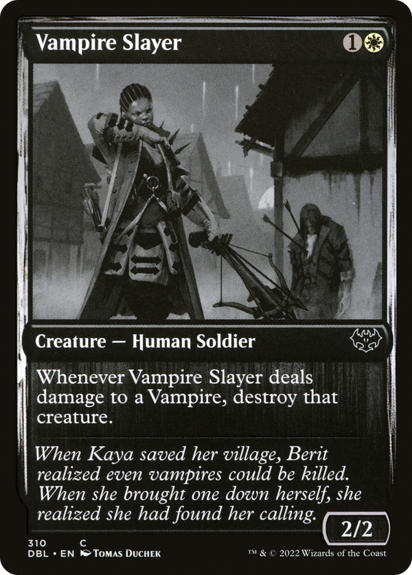 Vampire Slayer (DBL-310) - Innistrad: Double Feature Foil