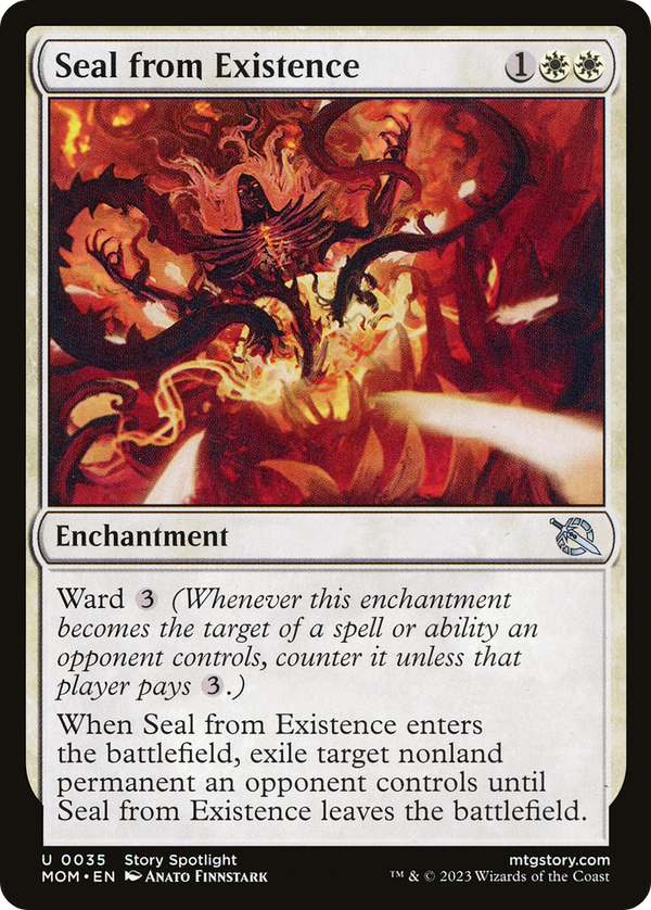 Seal from Existence (MOM-035) - March of the Machine