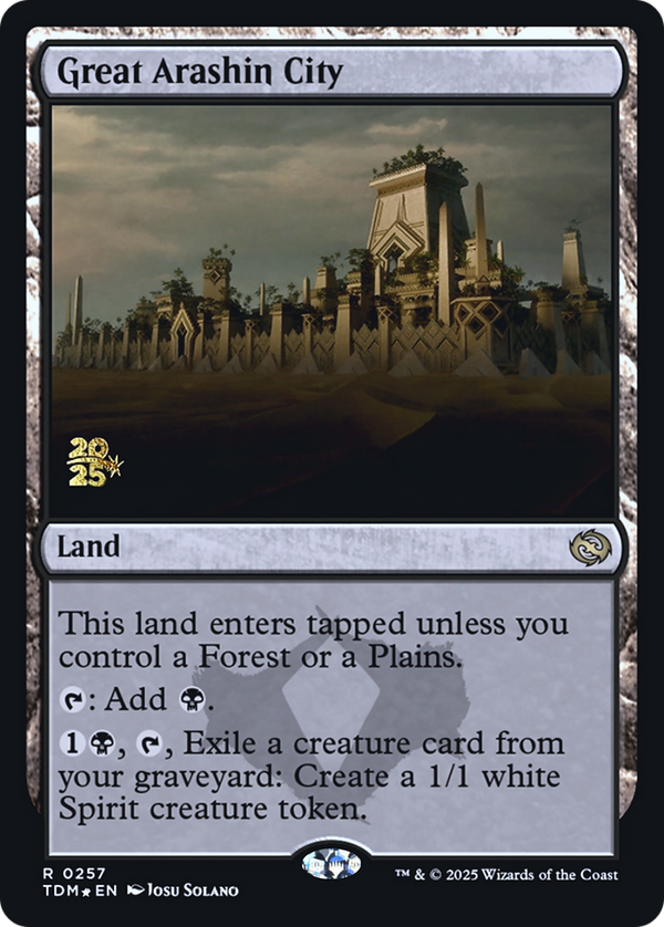 Great Arashin City (PRE-257) - Prerelease Cards Foil