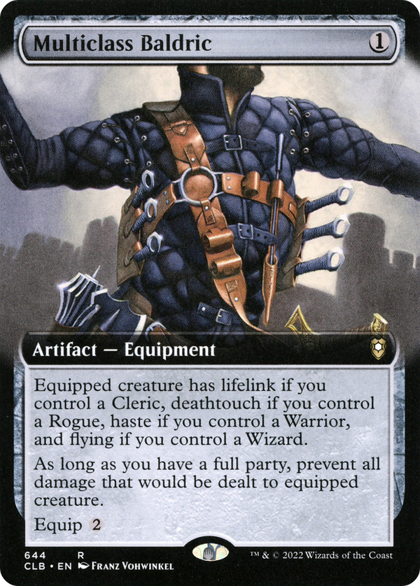 Multiclass Baldric (Extended Art) (CLB-644) - Commander Legends: Battle for Baldur's Gate: (Extended Art)
