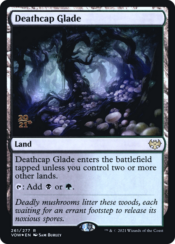 Deathcap Glade (PRE-261) - Innistrad: Crimson Vow Promos Foil