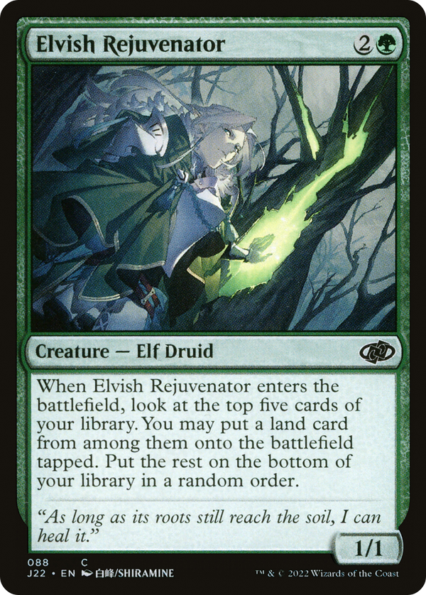 Elvish Rejuvenator (J22-088) - Jumpstart 2022