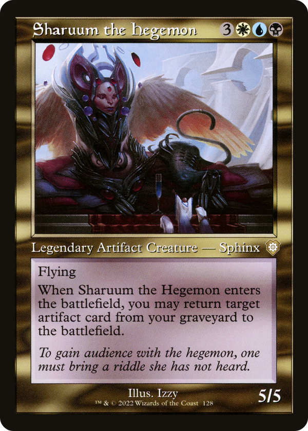 Sharuum the Hegemon (Retro Frame) (BRC-128) - The Brothers' War Commander