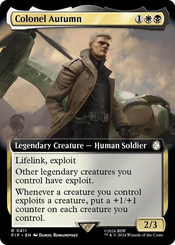 Colonel Autumn (Extended Art) (PIP-411) - Fallout: (Extended Art)