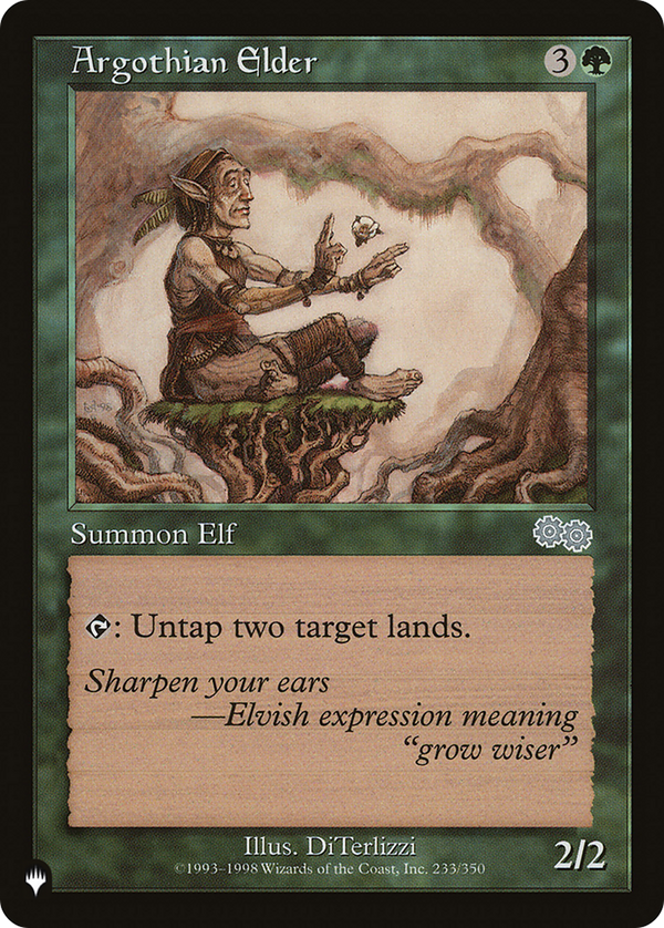 Argothian Elder (LIST-USG-233) - The List