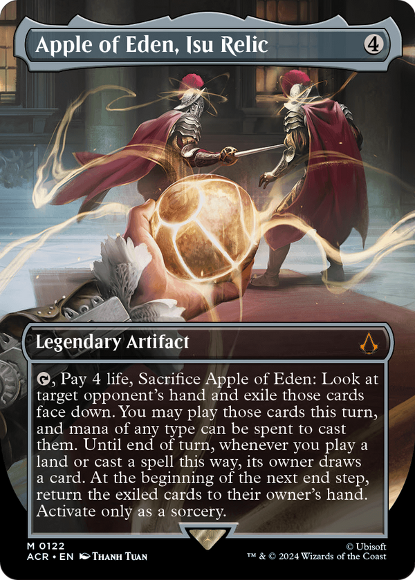 Apple of Eden, Isu Relic (Borderless) (ACR-122) - Assassin's Creed Foil