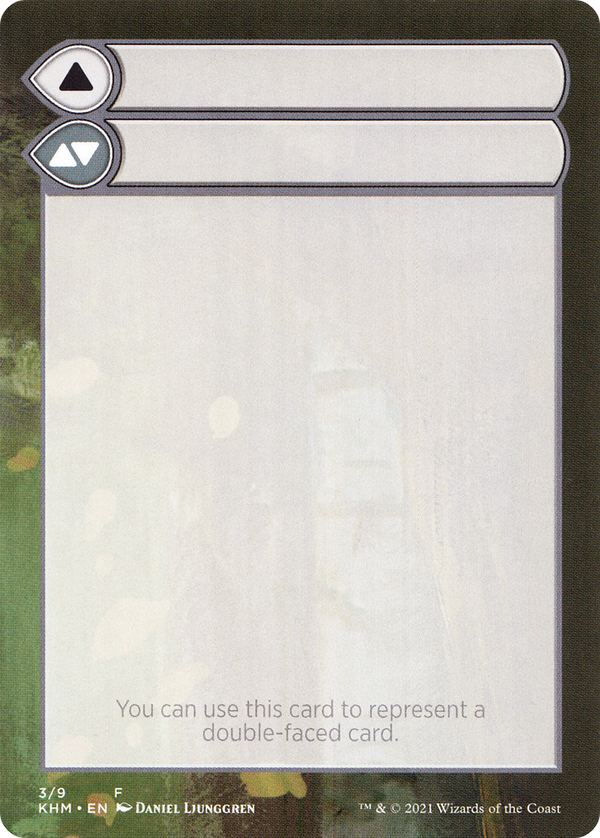 Double-Faced Substitute Card (SKHM-003) - Kaldheim Substitute Cards (Borderless)