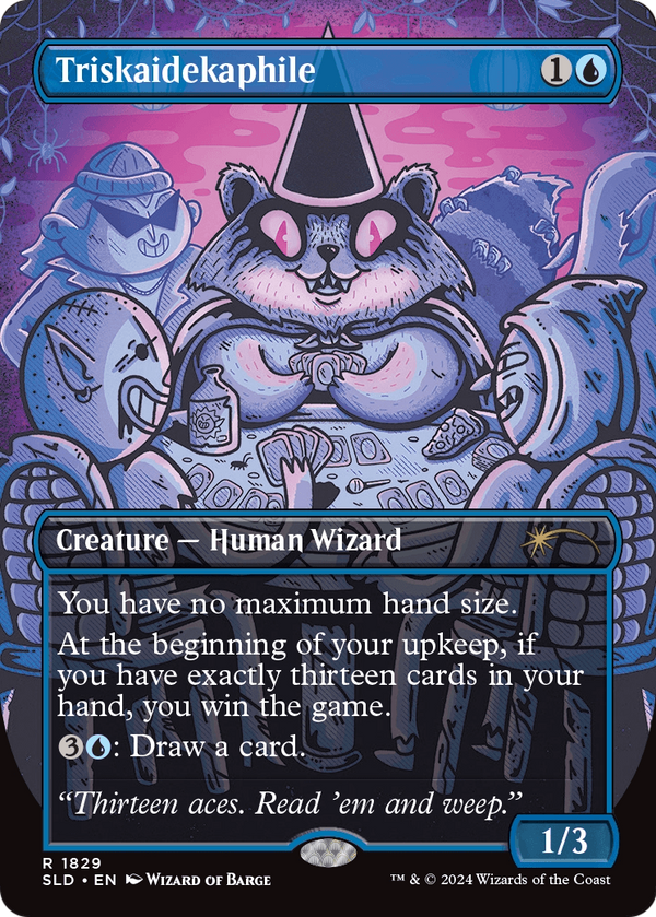 Triskaidekaphile (SLD-1829) - Secret Lair Drop (Borderless) Foil