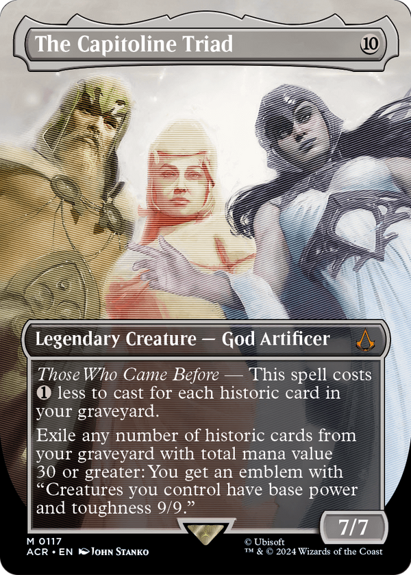 The Capitoline Triad (Borderless) (ACR-117) - Assassin's Creed
