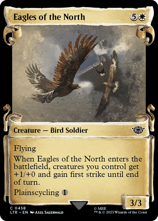 Eagles of the North (Showcase Scrolls) (LTR-458) - The Lord of the Rings: Tales of Middle-earth: (Showcase)