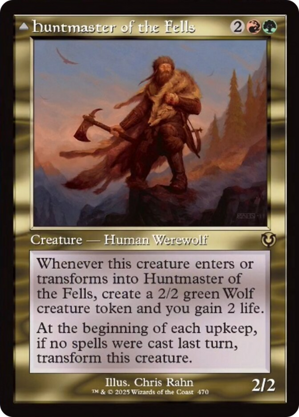 Huntmaster of the Fells (Retro Frame) (INR-470) - Innistrad Remastered Foil