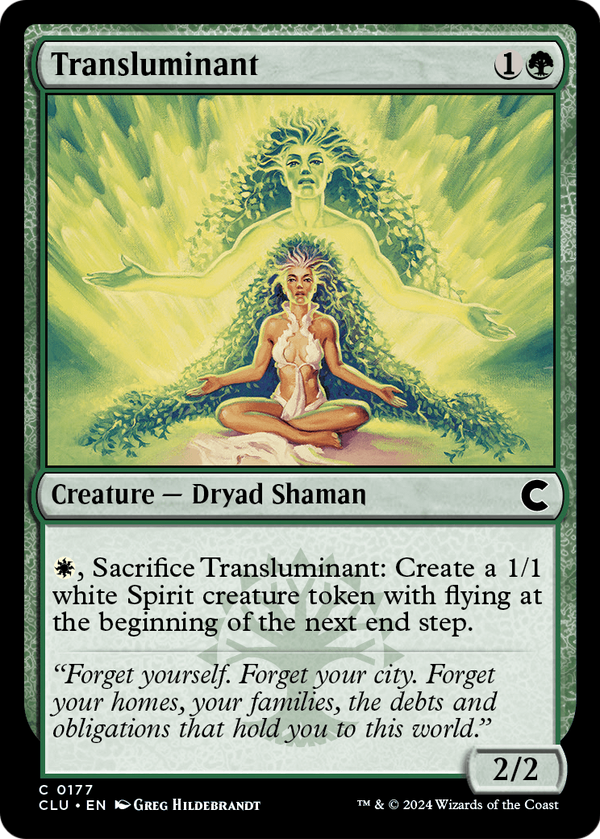 Transluminant (CLU-177) - Ravnica: Clue Edition