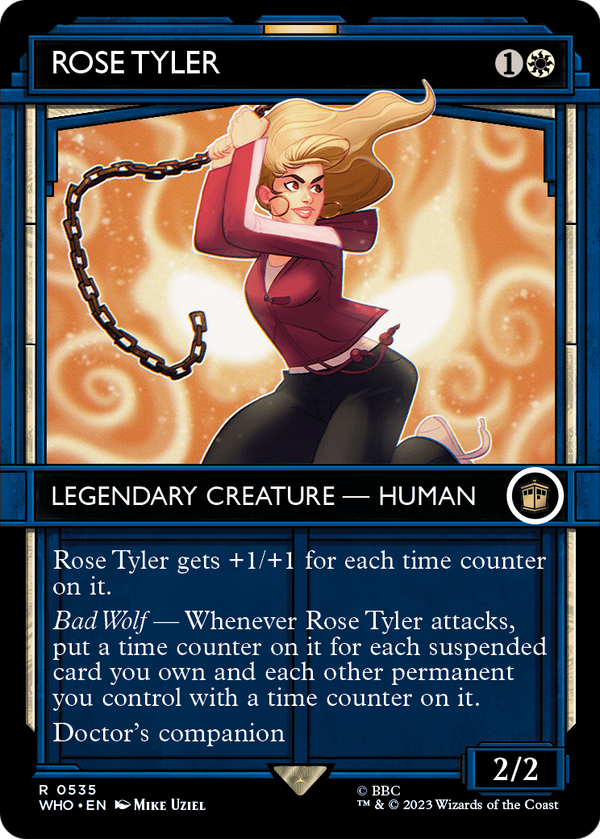 Rose Tyler (Showcase) (WHO-535) - Doctor Who: (Showcase) (Borderless)