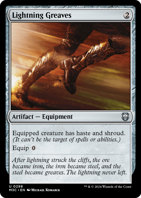 Lightning Greaves (M3C-298) - Modern Horizons 3 Commander