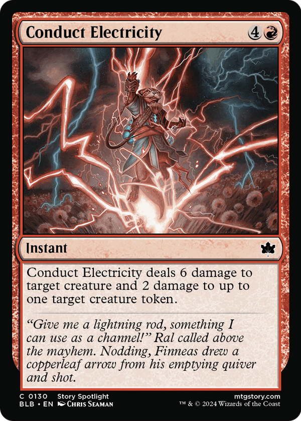 Conduct Electricity (BLB-130) - Bloomburrow