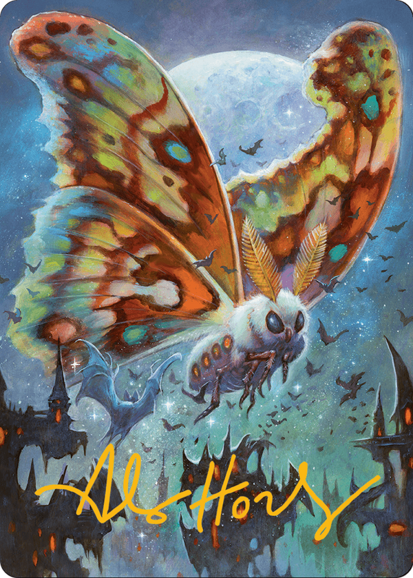 Luminous Broodmoth // Luminous Broodmoth (ABLB-048) - Bloomburrow Art Series (Borderless)