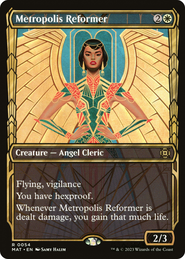 Metropolis Reformer (Showcase) (MAT-054) - March of the Machine: The Aftermath: (Showcase) Foil