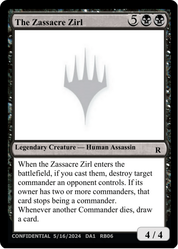 The Zassacre Zirl (UNK-RB06) - Unknown Event